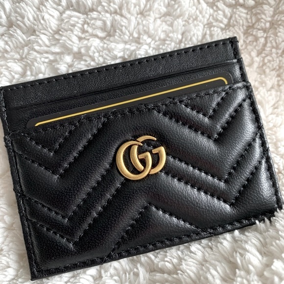 Gucci Accessories - *BLACK CARD HOLDER* Come with the box